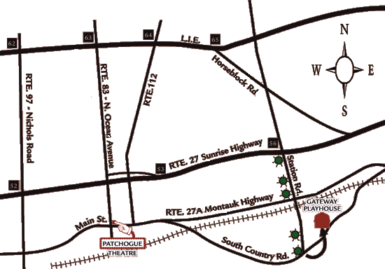 Gateway Playhouse Map