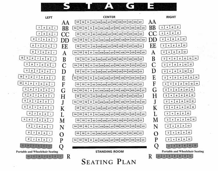 Bellport Seating Chart